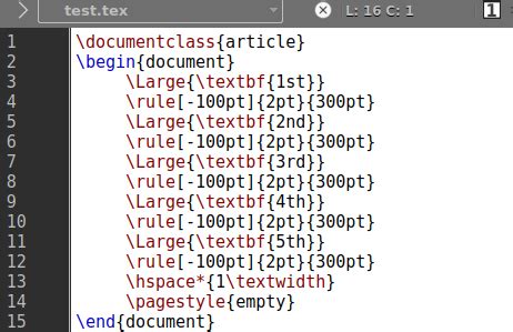 latex rule|latex rule command.